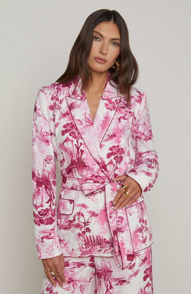 Jordana Blazer with Piping