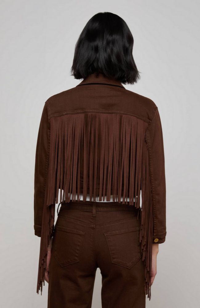 Koda Crop Jacket Fringe