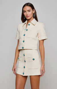 Chita Crop Short Sleeve Jacket