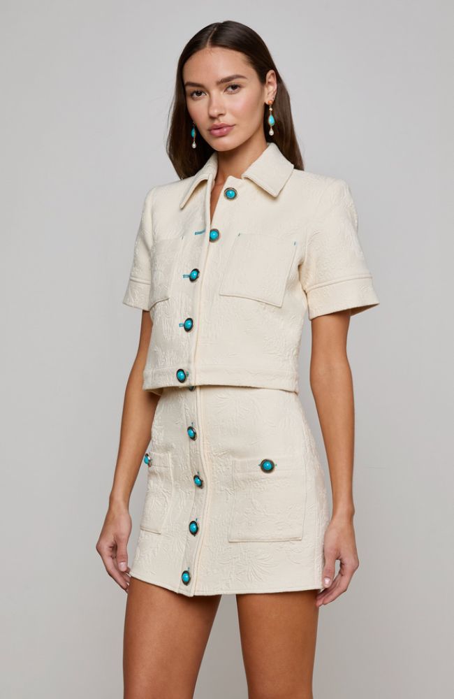 Chita Crop Short Sleeve Jacket
