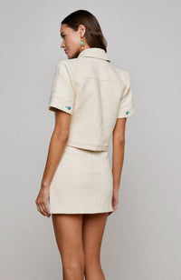 Chita Crop Short Sleeve Jacket