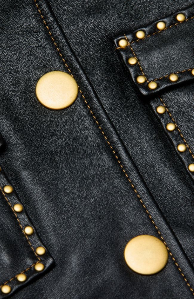 Winsome Crop Studded Jacket
