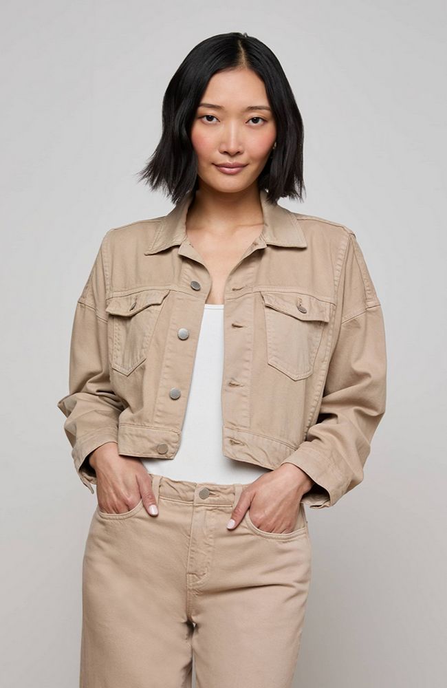 Vianney Hi Lo Crop Jacket