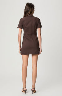 Clementine Dress in Chocolate