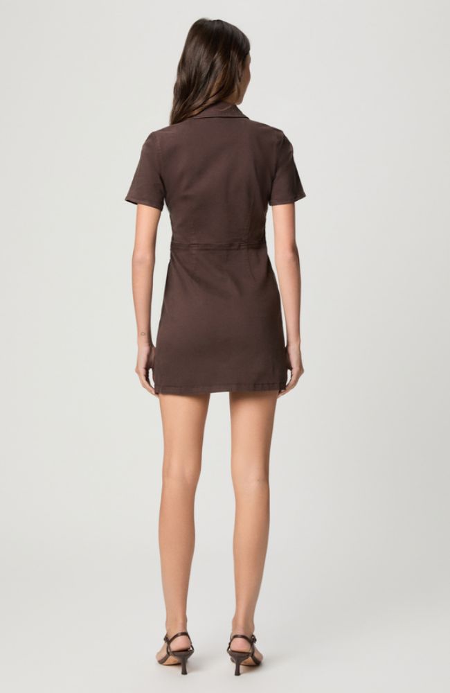 Clementine Dress in Chocolate