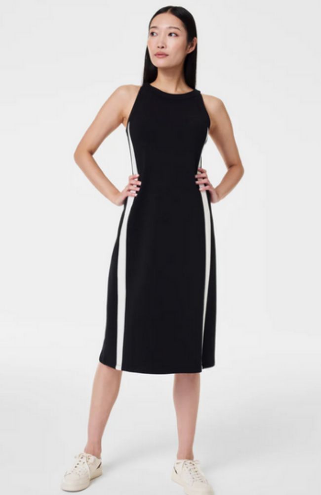 Airessentials Side Stripe Midi Dress