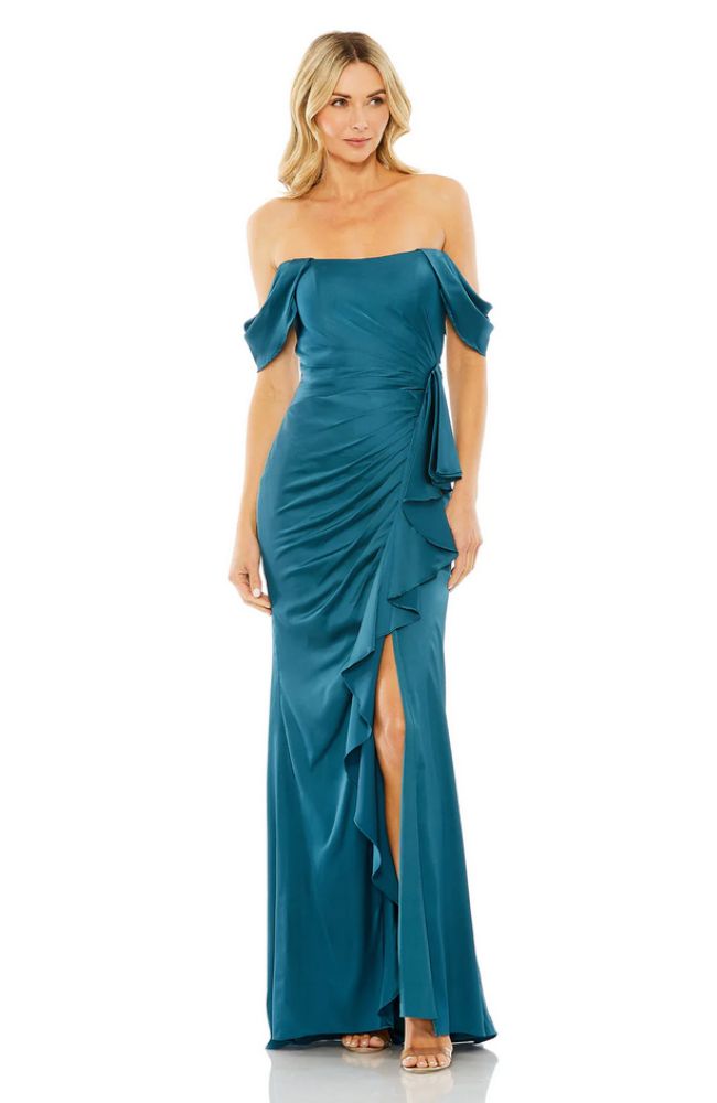 Off Shoulder Bustier Gown