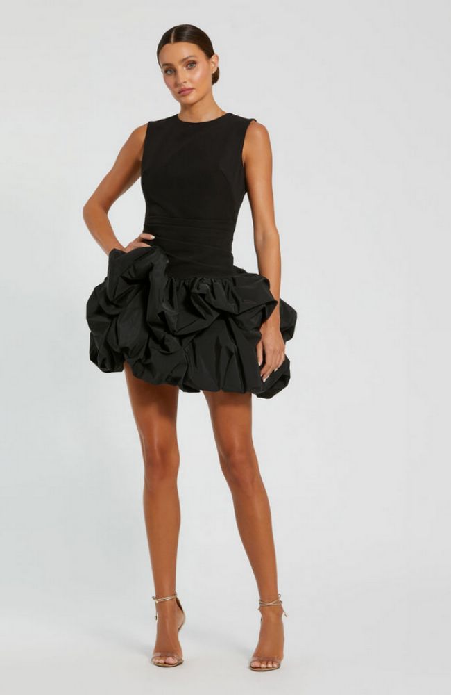 Bubble Skirt Mini Dress