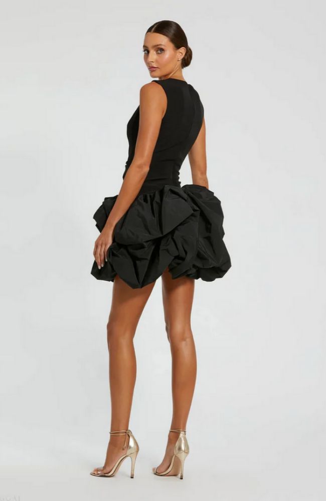 Bubble Skirt Mini Dress