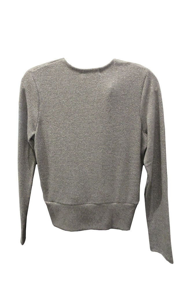 India Sparkle Surplice Top