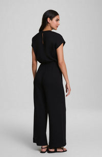 Airessentials Cap Sleeve Cinched Jumpsuit