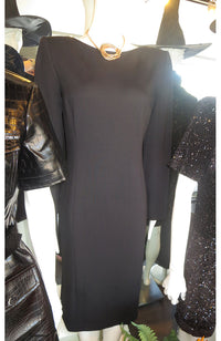 Long Sleeve Low Back Dress