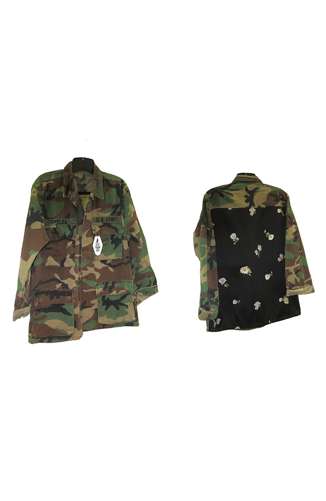 Camo Long Jacket Oscar Small Print 0429
