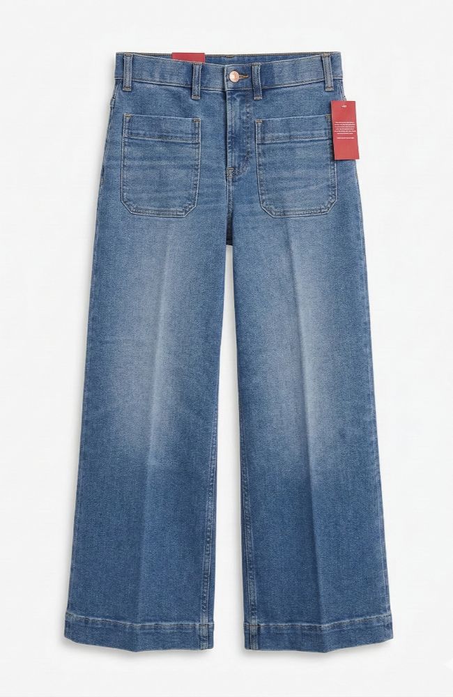 Wide Leg Jeans in Elysian