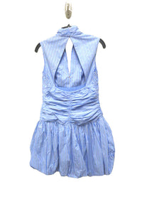 Poplin Gathered Waist Dress