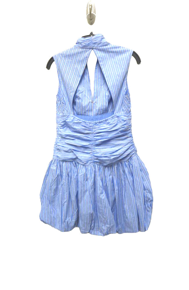Poplin Gathered Waist Dress