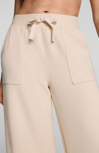 French Rib Wide Leg Pant
