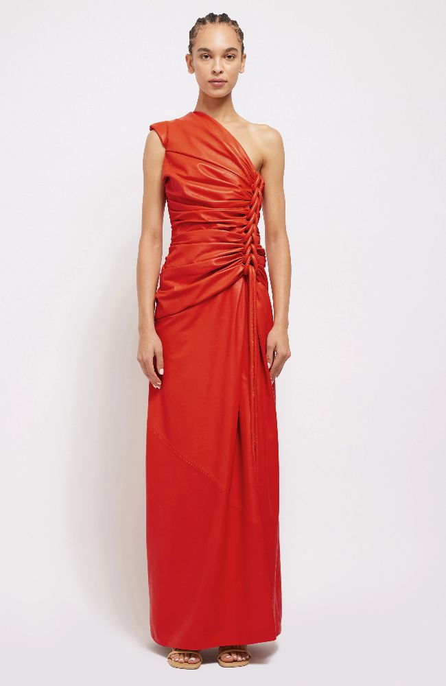 Orson One Shoulder Midi Dress