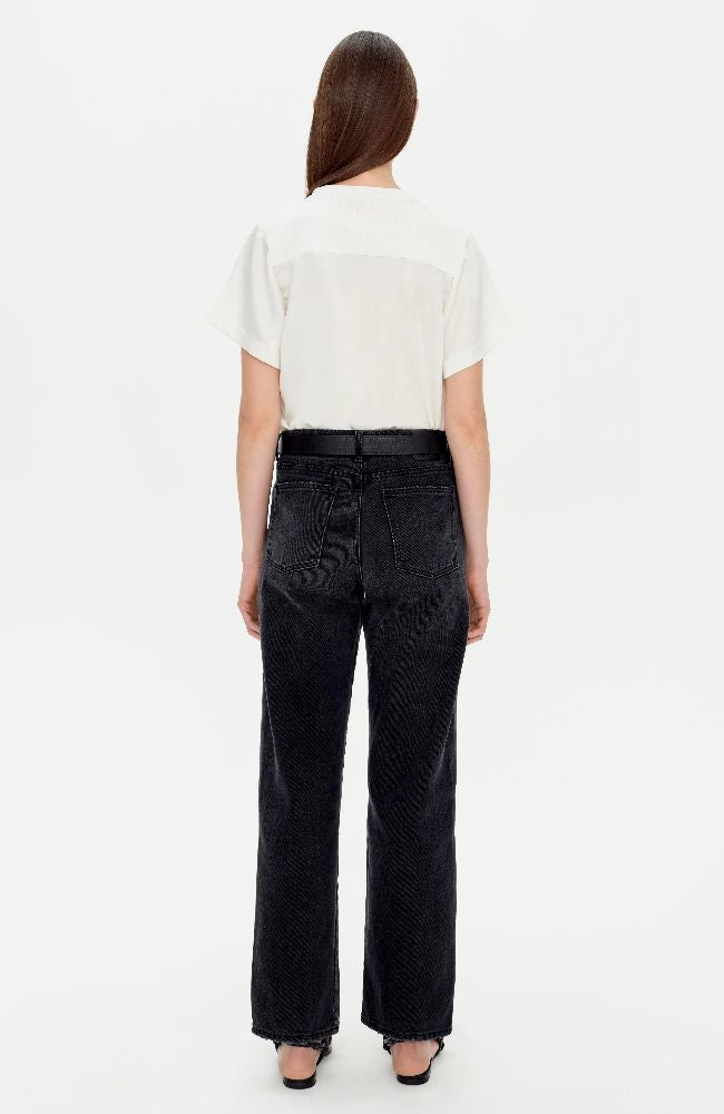 Addy SS Knit Back Tshirt