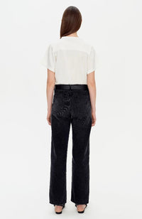 Addy SS Knit Back Tshirt