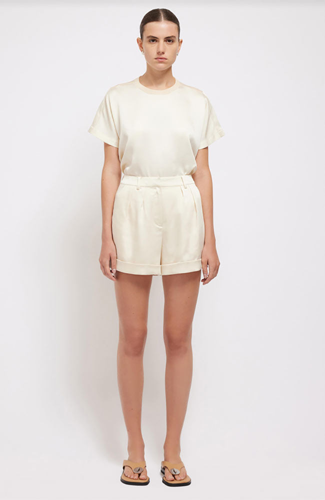 Devan Pleated Shorts