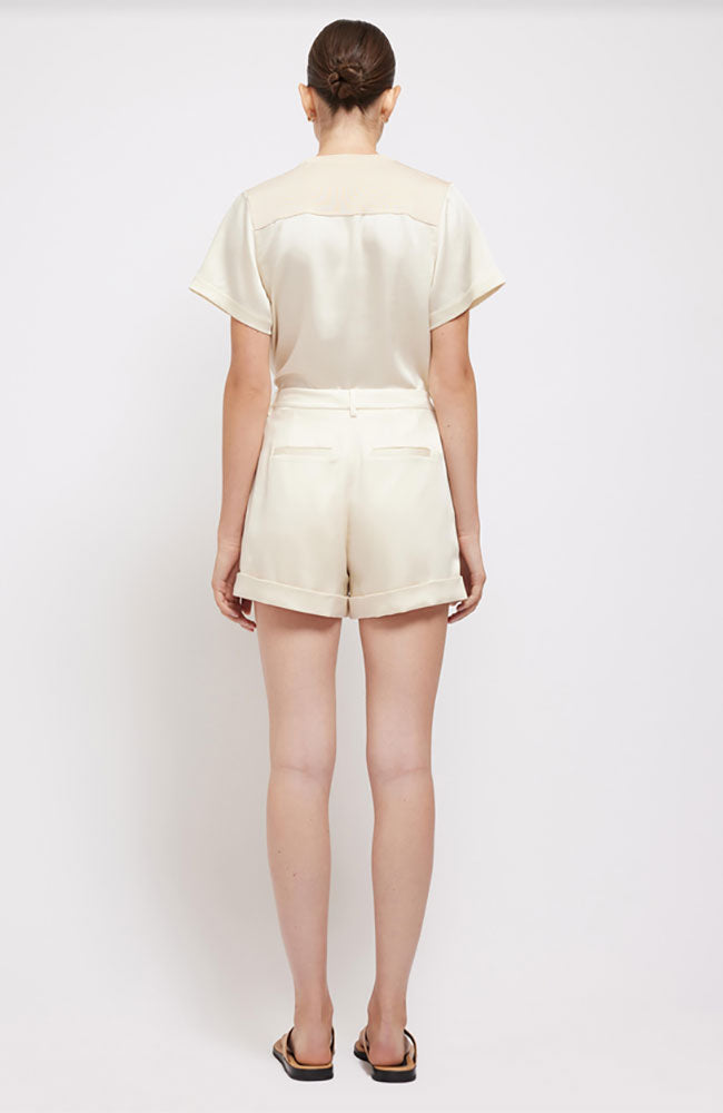 Devan Pleated Shorts