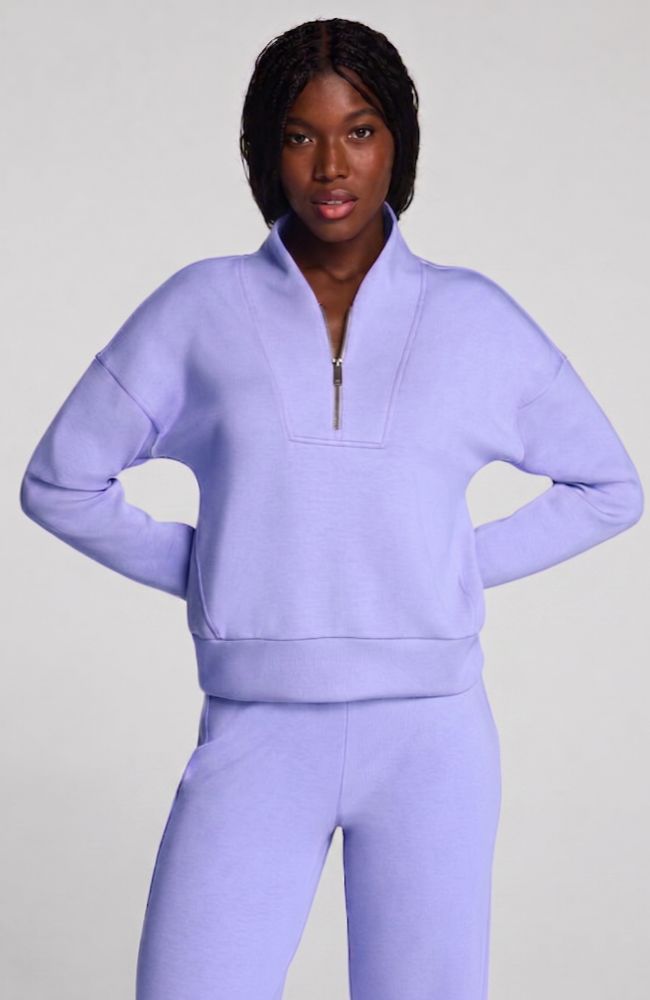 Shawl Collar Half Zip