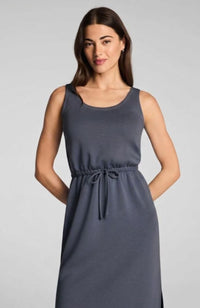 Drawstring Maxi Tank Dress