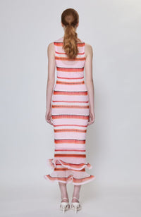 Daniella Plisse Midi Dress