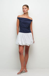 Salina Cotton Bubble Mini Dress