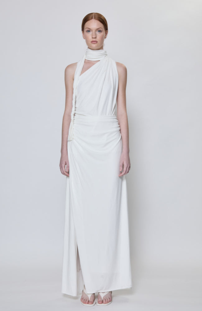 Moira Draped Jersey Gown