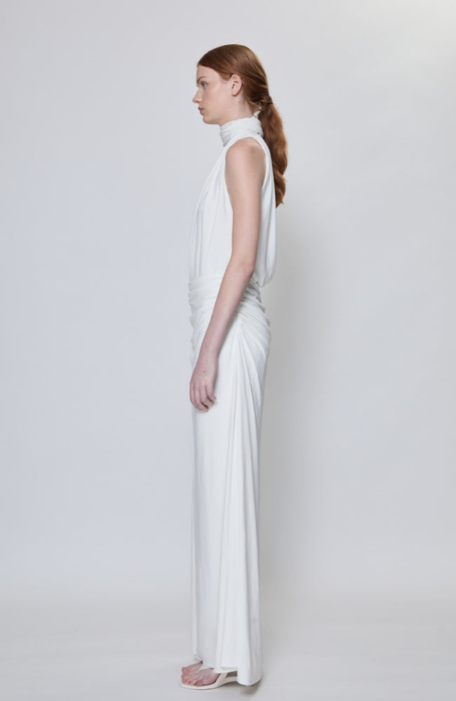 Moira Draped Jersey Gown