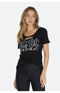 Myra ACDC Crystals Tee