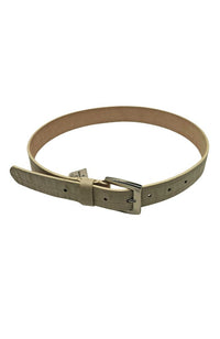 Big Buckle Croc Belt