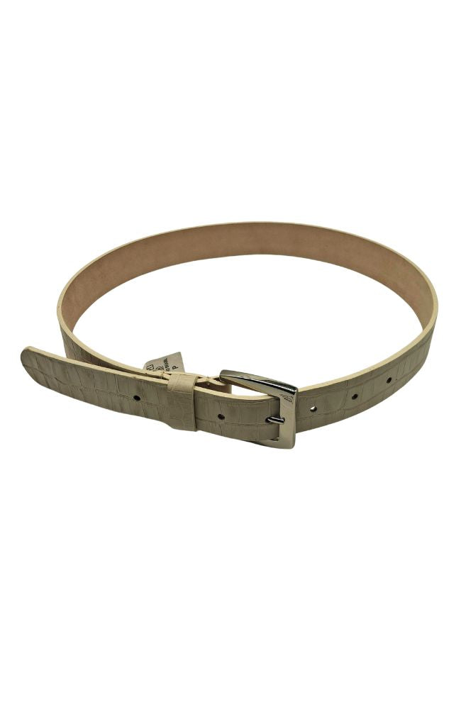 Big Buckle Croc Belt