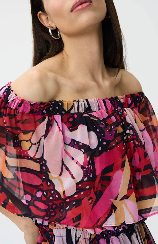 Butterfly Print Dress