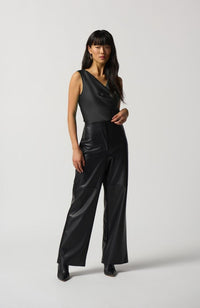 Cowl Neck Satin Top