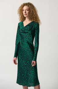 Animal Print Sheath Dress