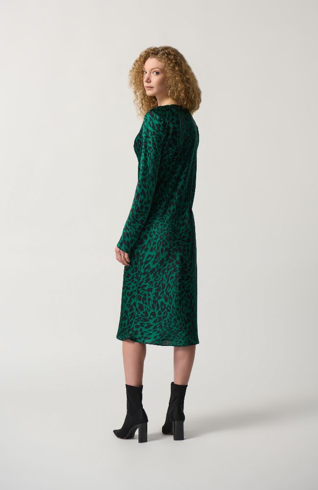 Animal Print Sheath Dress