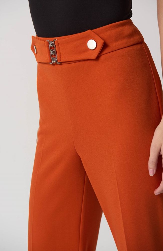 Scuba Crepe Wide Leg Pants