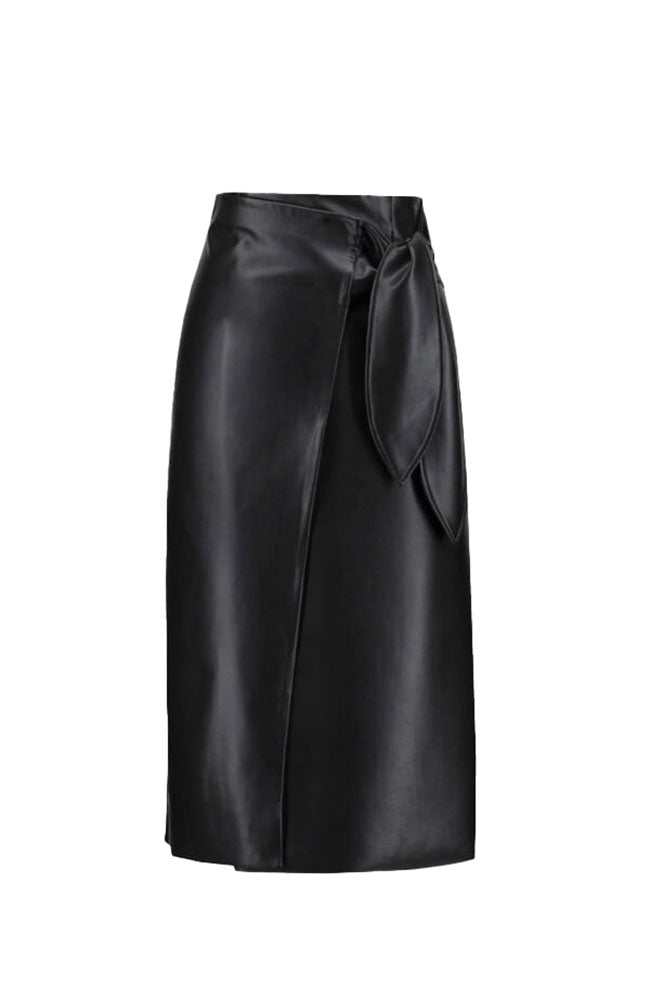 Faux Leather Skirt
