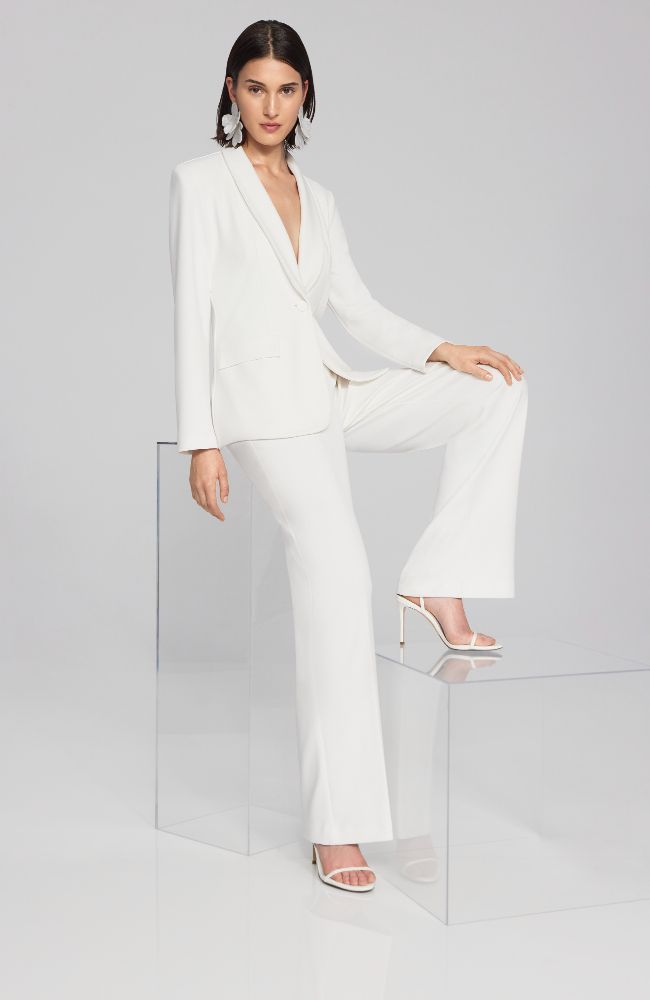Scuba Crepe Wide Pull On Pant
