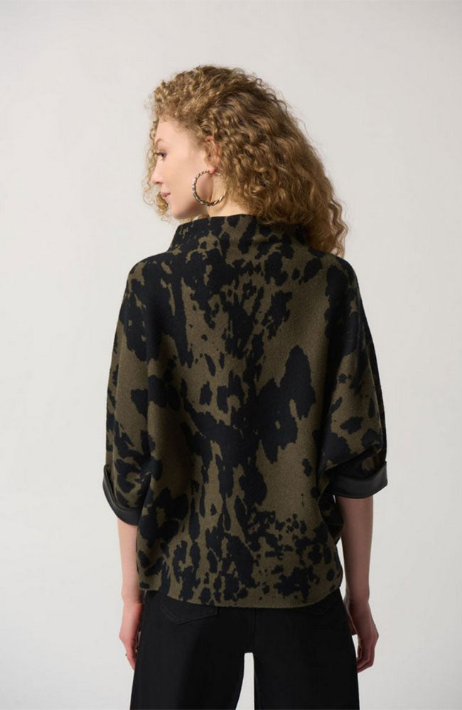Animal Print Boxy Top