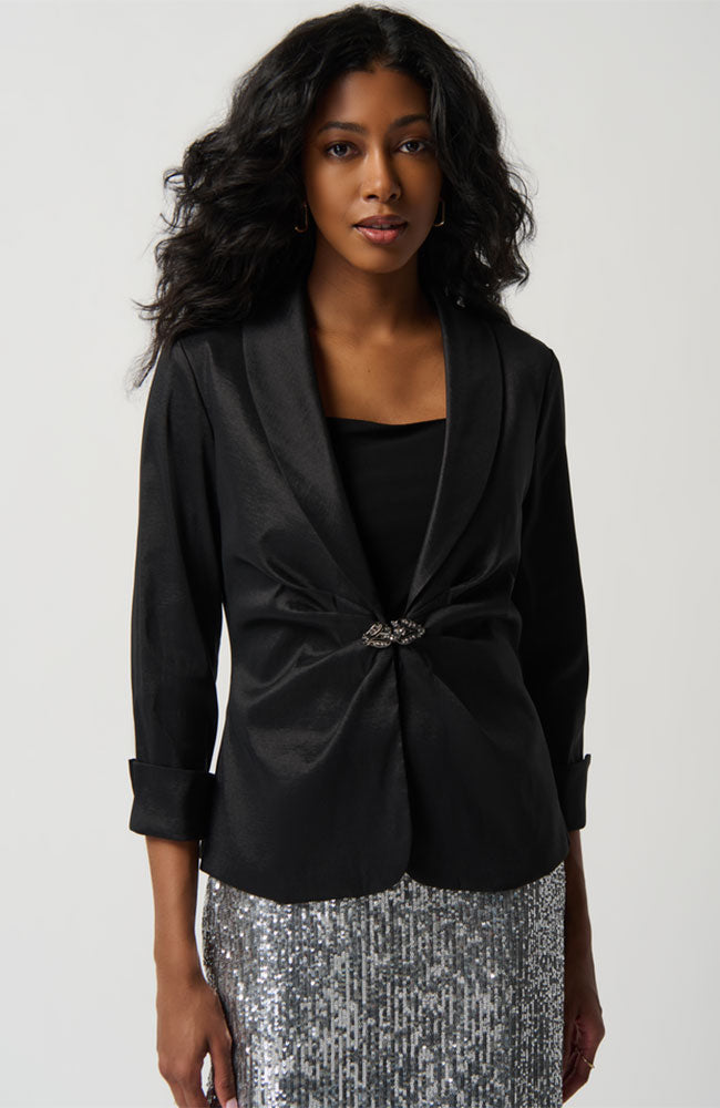 Taffeta Fitted Blazer