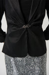 Taffeta Fitted Blazer