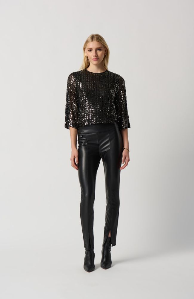 Sequin Boxy Top