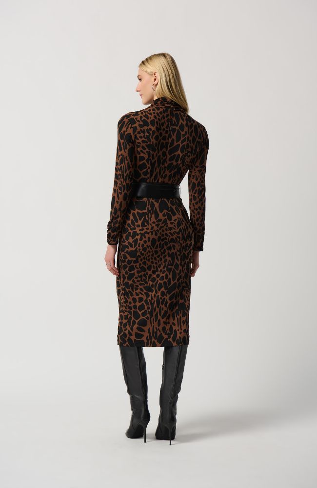 Animal Dress with Tie