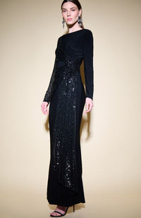 Sequins Fit and Flare Dress