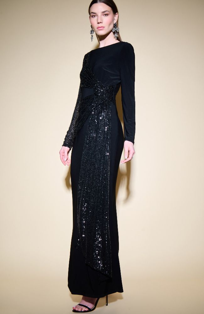 Sequins Fit and Flare Dress