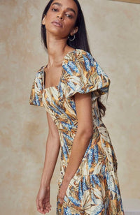 Cassidy Dress Blue Harvest